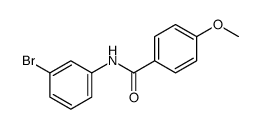 N-(3-bromophenyl)-4-methoxybenzamide结构式