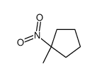 1-NITRO-1-METHYLCYCLOPENTANE结构式