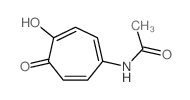 Acetamide, N-(4-hydroxy-5-oxo-1,3,6-cycloheptatrien-1-yl)- picture