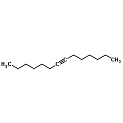 7-Tetradecyne Structure