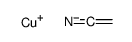 acetonitrile,copper(1+) Structure