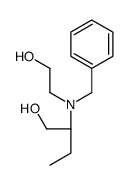 (2R)-2-[benzyl(2-hydroxyethyl)amino]butan-1-ol结构式