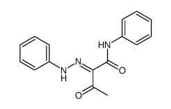 2-(phenylhydrazono)acetoacetanilide Structure