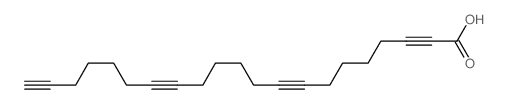 henicosa-2,8,14,20-tetraynoic acid Structure