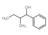 2-METHYL-1-PHENYL-1-BUTANOL structure