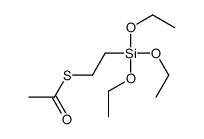 S-(2-triethoxysilylethyl) ethanethioate结构式