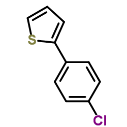 2-(4-Chlorophenyl)thiophene Structure