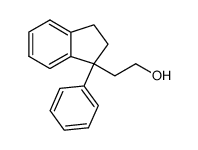 2-(1-phenyl-2,3-dihydro-1H-inden-1-yl)ethan-1-ol Structure