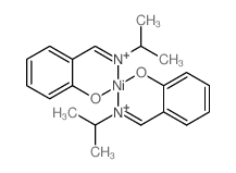 nickel; (6Z)-6-[(propan-2-ylamino)methylidene]cyclohexa-2,4-dien-1-one结构式