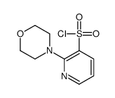 2-morpholin-4-ylpyridine-3-sulfonyl chloride结构式