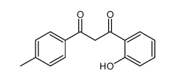 1-(2-hydroxyphenyl)-3-(4-methylphenyl)propane-1,3-dione结构式