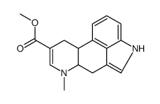 methyl (6aR,10aR)-7-methyl-6,6a,10,10a-tetrahydro-4H-indolo[4,3-fg]quinoline-9-carboxylate结构式