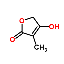 4-Hydroxy-3-methyl-5H-furan-2-one Structure