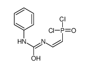 1-[(E)-2-dichlorophosphorylethenyl]-3-phenylurea结构式