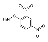 S-(2,4-dinitrophenyl)thiohydroxylamine结构式