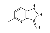 5-甲基-1H-吡唑并[4,3-b]吡啶-3-胺结构式