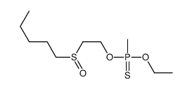 ethoxy-methyl-[2-[(S)-pentylsulfinyl]ethoxy]-sulfanylidene-λ5-phosphane Structure