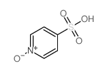 1-oxidopyridine-4-sulfonic acid structure