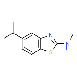 2-Benzothiazolamine,N-methyl-5-(1-methylethyl)-(9CI) structure