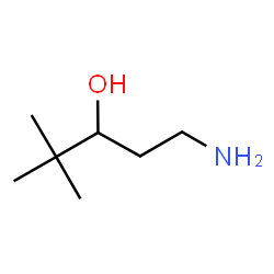 1-Amino-4,4-dimethylpentan-3-ol Structure