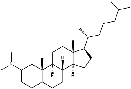 N,N-Dimethylcholestan-2-amine结构式