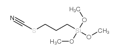 trimethoxy(3-thiocyanatopropyl)silane Structure