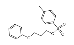 3-phenoxypropyl-4-methylbenzene sulfonate Structure