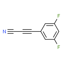 2-Propynenitrile,3-(3,5-difluorophenyl)-(9CI) structure