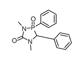 1,4-dimethyl-2-oxo-2,3-diphenyl-1,4,2λ5-diazaphospholidin-5-one结构式