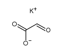 potassium glyoxylate Structure