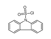 carbazole-9-sulfonyl chloride Structure
