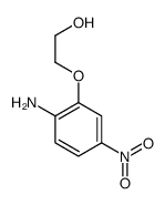 2-(2-amino-5-nitrophenoxy)ethanol Structure