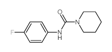 N-(4-fluorophenyl)piperidine-1-carboxamide structure