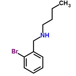 N-(2-Bromobenzyl)-1-butanamine结构式