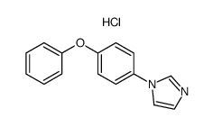 4-(1-Imidazolyl)-diphenyl ether, hydrochloride Structure