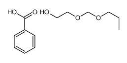 benzoic acid,2-(propoxymethoxy)ethanol Structure