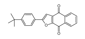 2-(4-tert-butylphenyl)benzo[f][1]benzofuran-4,9-dione Structure