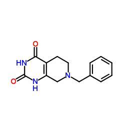 7-Benzyl-5,6,7,8-tetrahydropyrido[3,4-d]pyrimidine-2,4(1H,3H)-dione structure