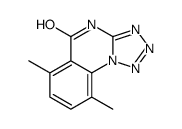 6,9-dimethyl-1H-tetrazolo[1,5-a]quinazolin-5-one结构式