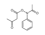 (N-acetylanilino) 3-oxobutanoate结构式