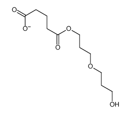 5-[3-(3-hydroxypropoxy)propoxy]-5-oxopentanoate结构式