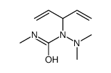 1-(dimethylamino)-3-methyl-1-penta-1,4-dien-3-ylurea Structure