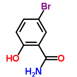 5-Bromo-2-hydroxybenzamide Structure