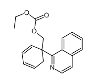 ethyl (1-isoquinolin-1-ylcyclohexa-2,4-dien-1-yl)methyl carbonate Structure