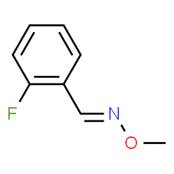 Benzaldehyde, 2-fluoro-, O-methyloxime, [C(E)]- (9CI)结构式