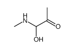 1-hydroxy-1-(methylamino)propan-2-one Structure