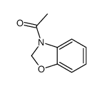 Benzoxazole, 3-acetyl-2,3-dihydro- (9CI)结构式