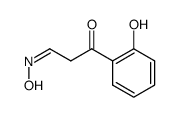 (Z)-1-Hydroximino-3-(2-hydroxyphenyl)-propan-3-on结构式