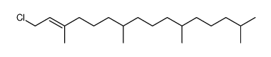 (Z/E)-1-chloro-phyt-2-ene Structure