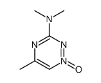 N,N,5-trimethyl-1-oxido-1,2,4-triazin-1-ium-3-amine Structure